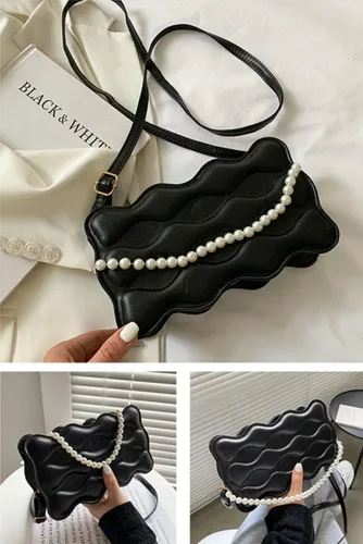 Vista 4 de Bolso bandolera para niñas pequeñas con asa superior