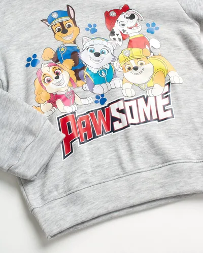 Vista 5 de Nickelodeon Sudadera con capucha de Paw Patrol para niños, Chase, Marshall, Rubble, Skye (2T-7)
