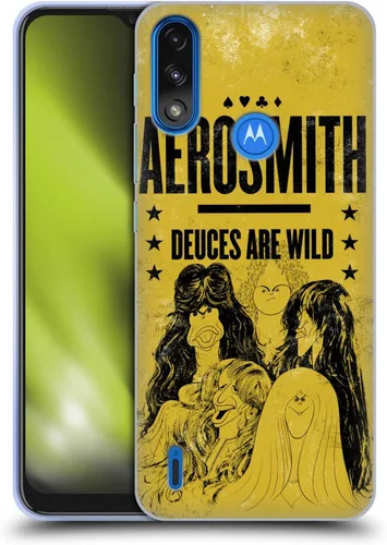 Vista 97 de Head Case Designs Officially Licensed Aerosmith Back in The Saddle Again Classics Gel Case [Military Grade Protection] Compatible with Moto E7