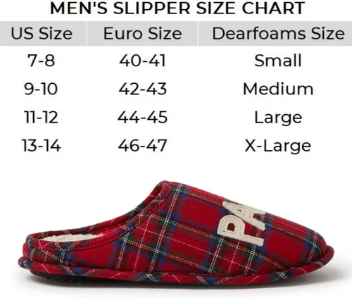 Vista 6 de Dearfoams Pantuflas Papa Bear para hombre