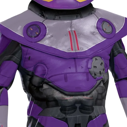 Vista 4 de Disguise Lightyear - Disfraz de Zurg Deluxe para adultos Púrpura
