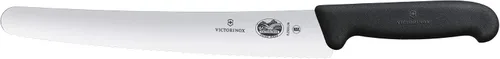 Vista 3 de Victorinox Fibrox - Cuchillo para pan de 10.25 pulgadas con borde dentado y mango negro
