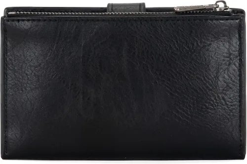 Vista 4 de Wrangler - Billetera para mujer con tarjetero plegable, cierre y ventana para identificación