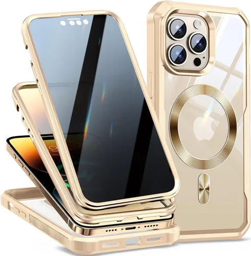Vista 25 de [Bucle de CD + protector de pantalla de privacidad] Funda magnética para iPhone 7/8/SE 2020/SE3, [protección contra caídas de grado militar]