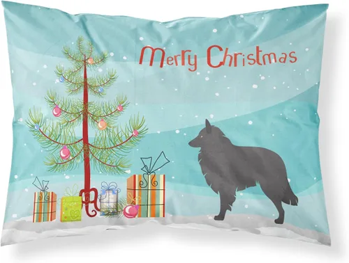 Vista 60 de Caroline's Treasures BB8334PILLOWCASE AIDI Atlas Mountain Dog - Funda de almohada estándar, color azul, ligera, súper suave, de fácil cuidado
