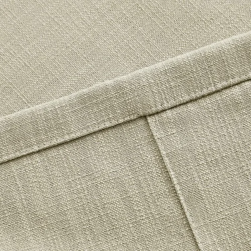 Vista 195 de Frelement Cortinas plisadas de lino de algodón de 100 pulgadas de ancho y 102 pulgadas de largo, cortinas con reducción de ruido para sala