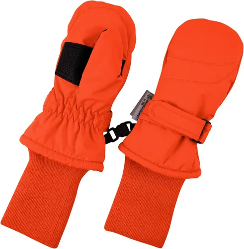 Vista 26 de Zelda Matilda - Mitones impermeables de invierno para niños pequeños y bebés, aislación de 3M Thinsulate 100G Negro