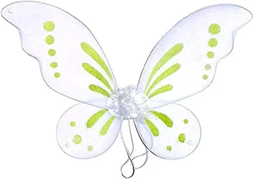 Vista 6 de Enchantly Disfraz de hada - Alas de hadas para niñas - Disfraz de Campana de Tinkerbell para niñas - alas de Pixie varita y diadema
