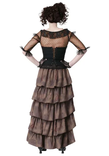Vista 4 de Disfraz de Sra. Lovett de Sweeney Todd Multicolor