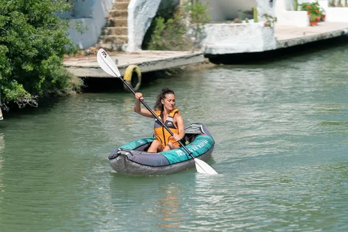 Vista 8 de aquamarina Kayak Inflatable with Paddle