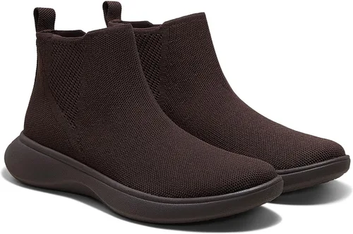 Vista 9 de VIVAIA Botas Urbanas para Mujer, Botines de Tobillo, Zapatillas Deslizantes Manos Libres, Ligeras, Cómodas, Elásticas, con Soporte del Arco