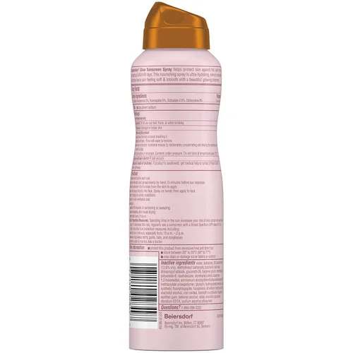 Vista 2 de Coppertone Glow - Espray de protección solar FPS 30 con brillo, protector solar en aerosol resistente al agua, pantalla solar de amplio espectro FPS