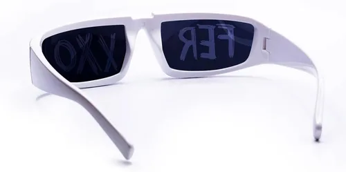 Vista 6 de Gafas Ferxxxo, Gafas del ferxxxo, Feliz cumpleaños ferxxxo, Ferxxxo Merch, Gafas de sol deportivas (blanco)