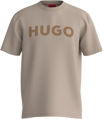 Vista 74 de Hugo Men's Print Logo Short Sleeve T-Shirt Blanco