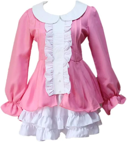 Vista 5 de Anime Miss Kobayashi s Dragon Maid Cosplay Disfraces Kanna Kamui Mujeres Vestidos Fiesta de Halloween
