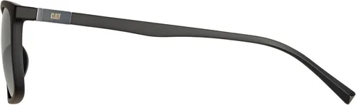 Vista 3 de CAT Precision 8513 - Lentes de sol polarizados para hombre, 2.165 in, protección UV400, Mate negro