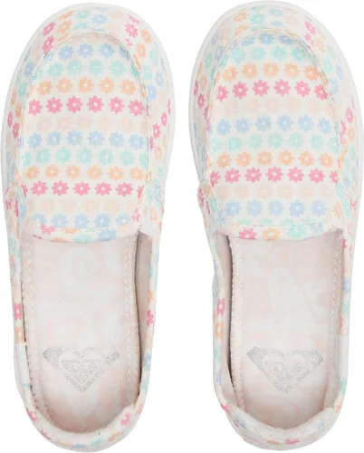 Vista 4 de Roxy Tenis Minnow sin cordones para niñas