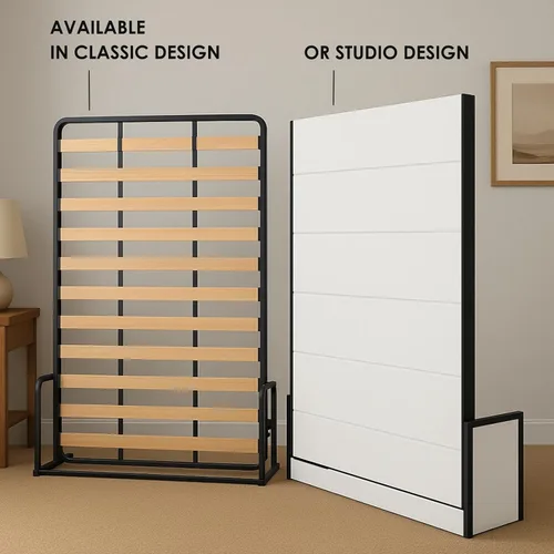 Vista 9 de Cama Murphy - Cama Murphy Queen - Cama plegable - Vertical - 60" x 80" - Clásica