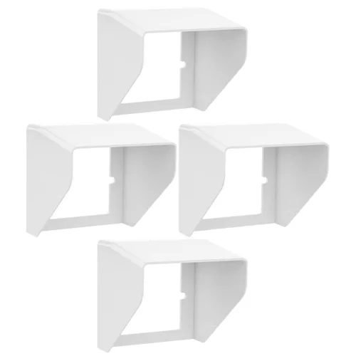 Vista 2 de GANAZONO - Caja de timbre resistente a la intemperie para exteriores de 3.66 x 3.62 x 3.38 pulgadas, fundas protectoras impermeables para control