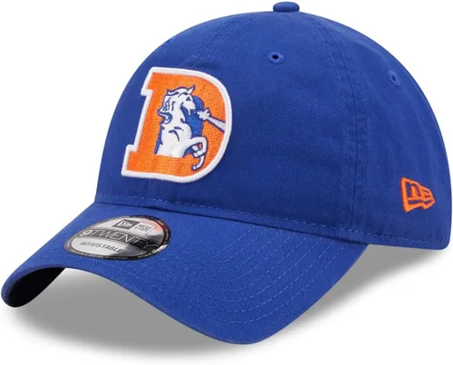 Vista 6 de New Era NFL 9TWENTY Core Classic Throwback Logo Gorra ajustable - Talla única naranja (Denver Broncos - Orange)