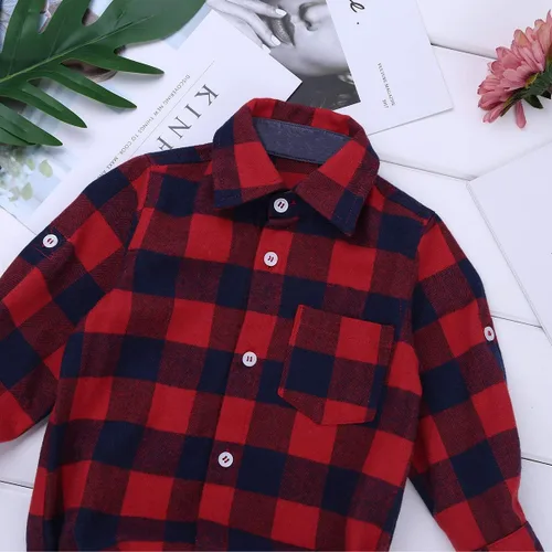 Vista 4 de ACSUSS - Camisa de manga larga para bebé, diseño de caballero
