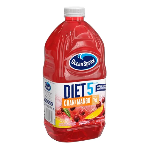 Vista 12 de Ocean Spray Diet - Bebida de jugo de mango y arándano, botella de 64 onzas líquidas (paquete de 8)