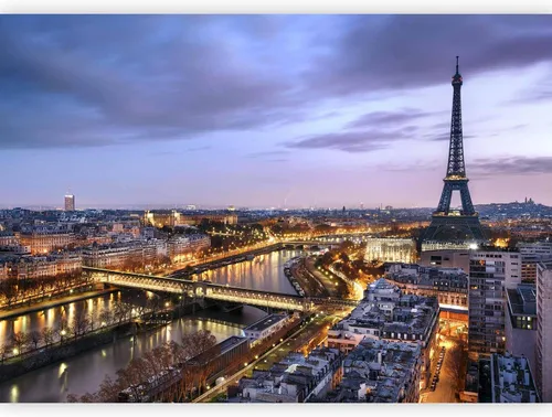 Vista 9 de artgeist Mural de pared prémium de París 79 x 55 pulgadas, papel tapiz no tejido XXL, decoración de pared de forro polar, impresión fotográfica