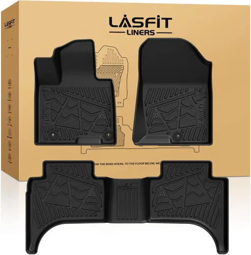 Vista 23 de LASFIT Alfombrillas de suelo y tapete de carga para Kia K4 2026 2025 para todo tipo de clima, TPE ajuste personalizado, juego completo