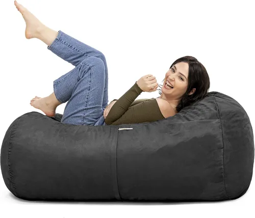 Vista 27 de Jaxx Lounger Jr. Puff Azul