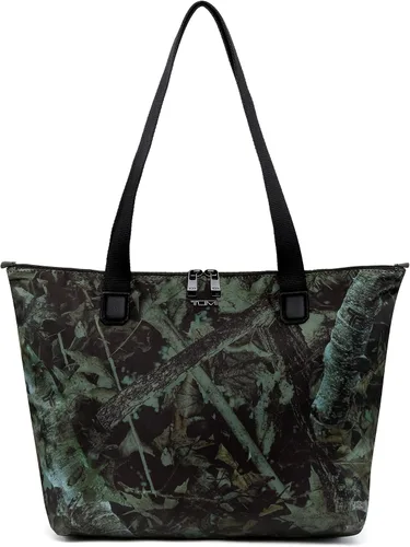 Vista 19 de TUMI Just In Case Tote - Bolsa de viaje plegable para mujeres y hombres - Lleva accesorios de viaje fácilmente Verde alpino