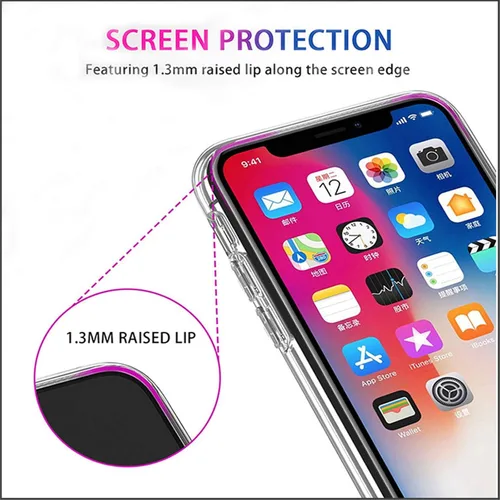 Vista 6 de Funda para Huawei Y9a (6.63"), Transparente Silicona Suave TPU Absorción De Choques Caja Del Teléfono Cubierta Protectora De Carcasa Protectora Para