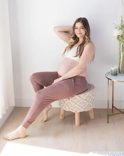 Vista 4 de Kindred Bravely Joggers de maternidad para todos los días Pantalones de descanso para mujer