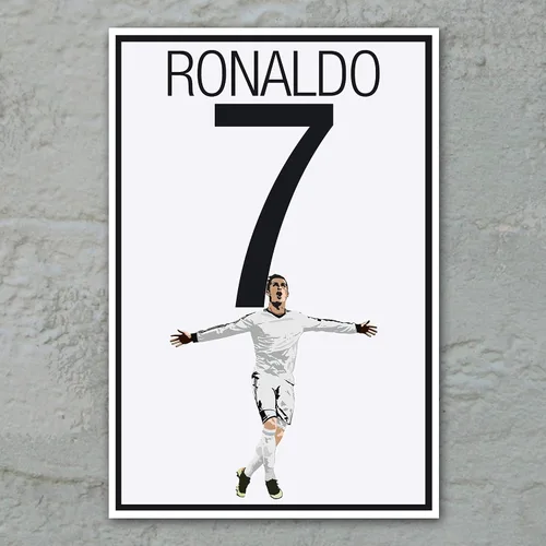 Vista 3 de Graphics 17 Póster de Cristiano Ronaldo Real Madrid