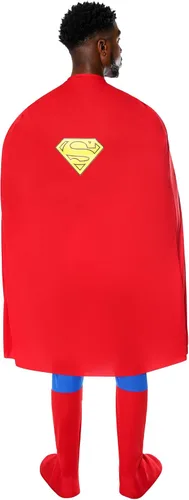 Vista 4 de Rubies DC Comics Superheroes: Superman Deluxe Muscle Chest Costume for Adults, Men's Costume