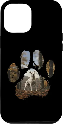 Vista 6 de iPhone 15 Dogo Argentino Mountain Paw Design Dog Mom Dad Case