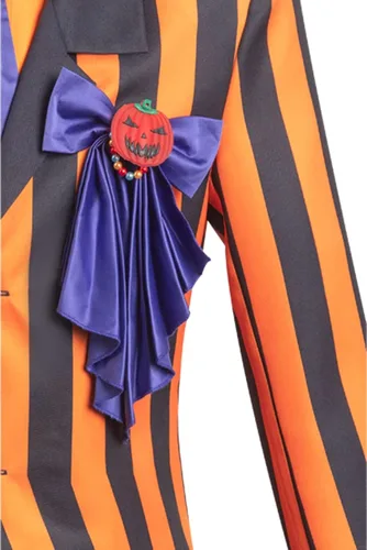 Vista 5 de Tomioka Giyuu Cosplay Costume Anime Kimetsu no Yaiba Pumpkin Shirt Pants Coat Tie Uniform Halloween Suit Adult Men