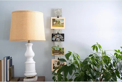 Vista 6 de BarnwoodUSA - Muestra rústica de madera de granero recuperada, tablón de 6 pulgadas para decoración de bricolaje, acabado blanco lavado