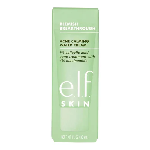 Vista 6 de e.l.f. SKIN Blemish Breakthrough - Crema de agua calmante Mini, hidratante facial ligero que combate las manchas, evita nuevas imperfecciones