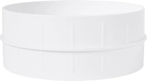 Vista 6 de Conector de conducto en línea de plástico de 4 pulgadas. Conector de escape/entrada para conducto flexible o recto. - Tamaño del conector 3.9