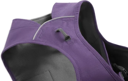 Vista 12 de Ruffwear, Combo de arnés y chaqueta Overcoat Fuse para perros, Naranja Canyonlands, Mediano Púrpura (Purple Sage)