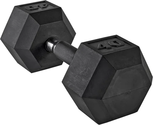 Vista 32 de CAP Barbell Peso de la mancuerna hexagonal recubierta, individual, 10-120 libras, múltiples opciones