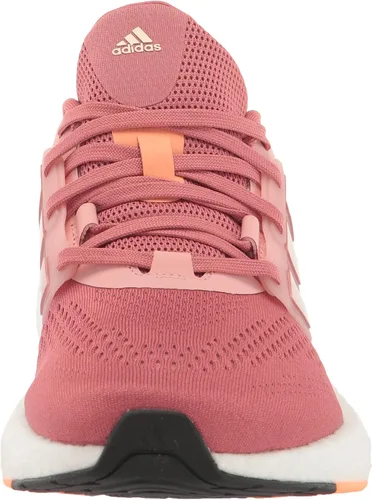 Vista 2 de adidas Tenis de correr Pureboost 22 para mujer, Nube BlancoPlata MetálicoCore Bla