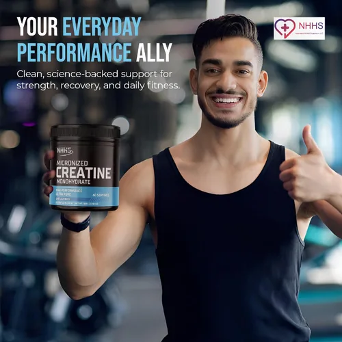 Vista 6 de Monohidrato de creatina micronizada – Apoya la fuerza y el rendimiento muscular Ultra puro, sin sabor, 60 porciones, 10.58 oz – Fabricado