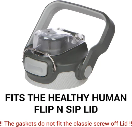Vista 2 de Healthy Human Paquete de juntas Flip N Sip