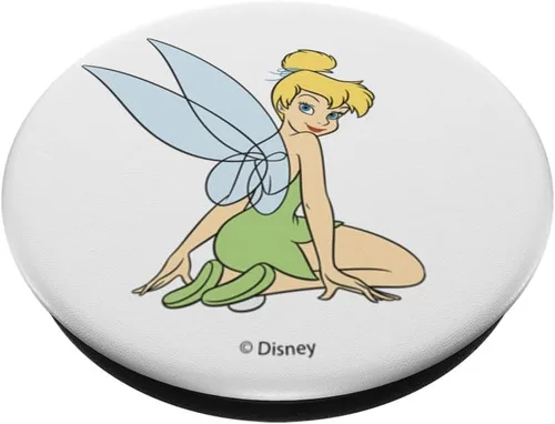 Vista 2 de Disney Peter Pan Tinker Bell Pretty Wings Classic Portrait PopSockets intercambiables PopGrip