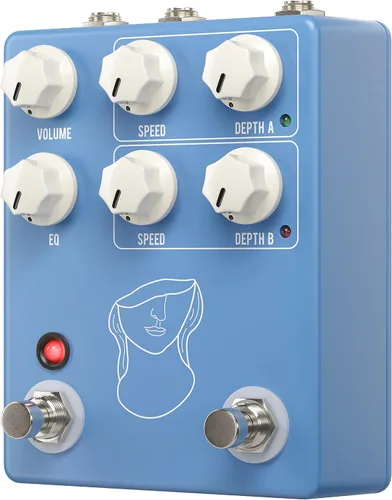 Vista 2 de JHS Pedals Madison Cunningham Rubio Artificial Vibrato de 2 Velocidades