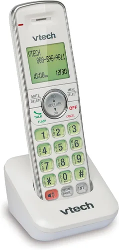 Vista 3 de VTech CS6409-17 - Auricular inalámbrico accesorio, color blanco Requiere un sistema de teléfono inalámbrico VTech CS6419 o CS6429 Series