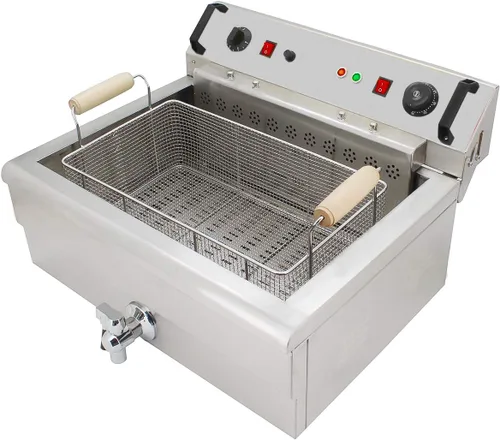 Vista 9 de ALDKitchen Máquina para hacer churros Fabricante español de donas Control manual (Churro Maker con freidora)
