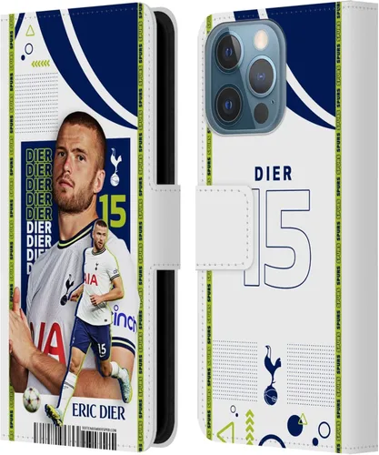 Vista 29 de Head Case Designs Officially Licensed Tottenham Hotspur F.C. Cristian Romero 2022/23 First Team Leather Wallet Case Compatible with Apple iPhone 11