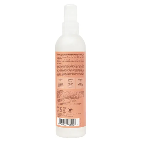 Vista 2 de Crema extra hidratante SheaMoisture Kids para quitar nudos Coco & Hibisco 8 oz Melocotón